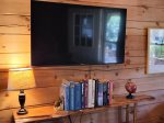New Large Flat Screen Smart TV in Living Area